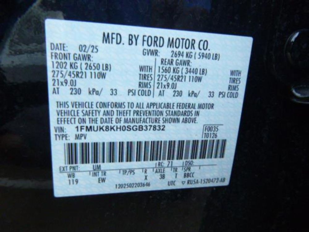 2025 Ford Explorer ST-Line