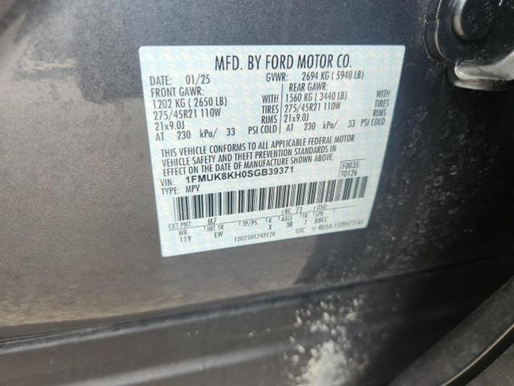 2025 Ford Explorer ST-Line