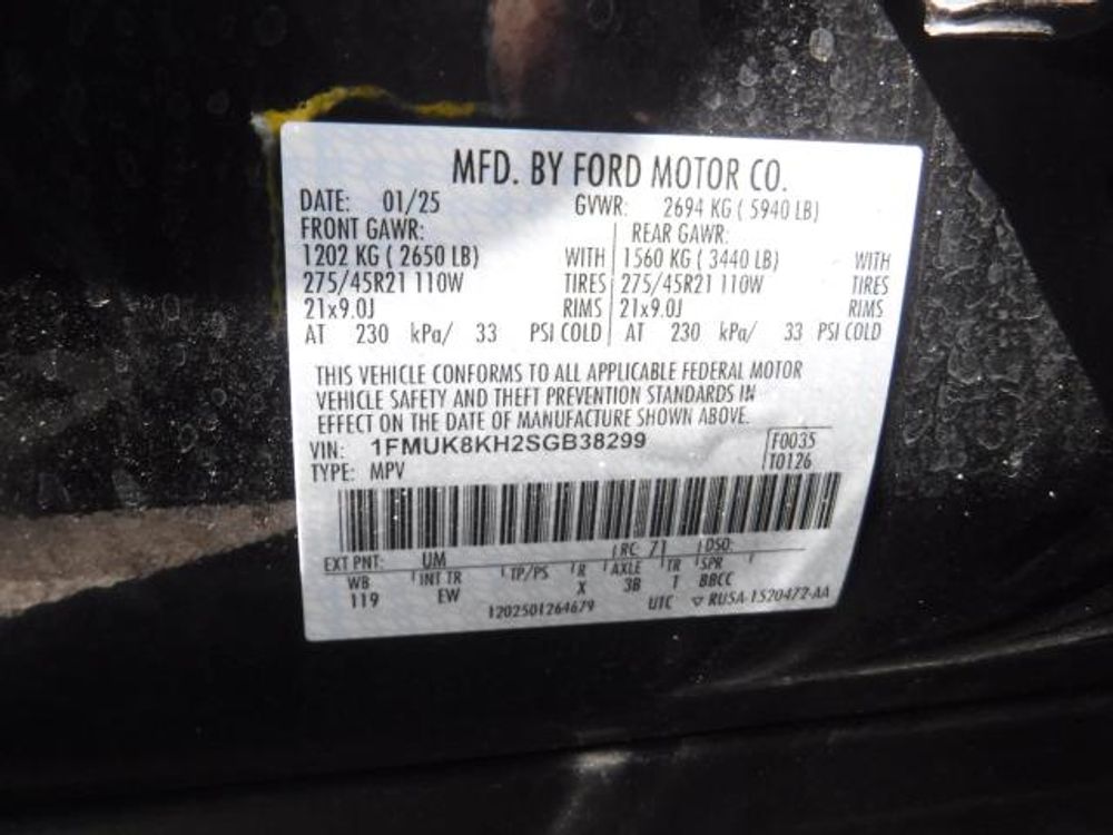 2025 Ford Explorer ST-Line