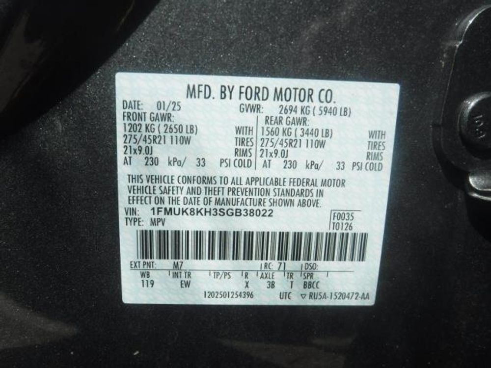 2025 Ford Explorer ST-Line