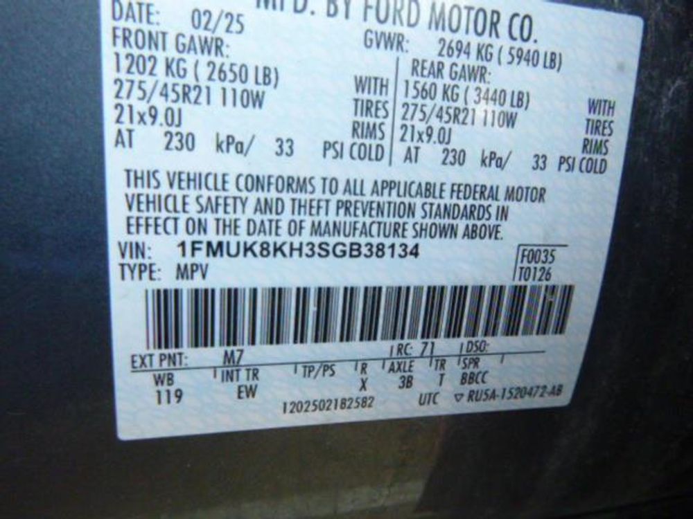 2025 Ford Explorer ST-Line