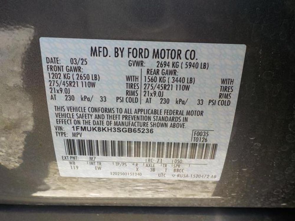 2025 Ford Explorer ST-Line