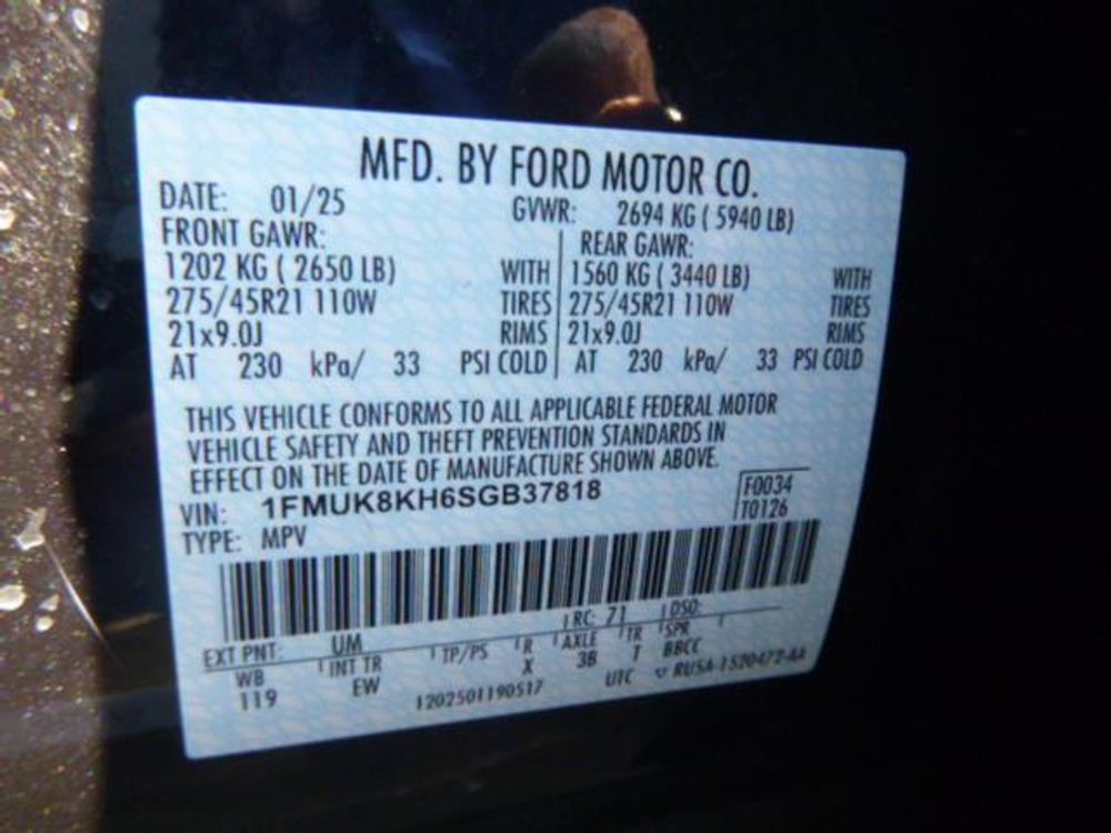 2025 Ford Explorer ST-Line
