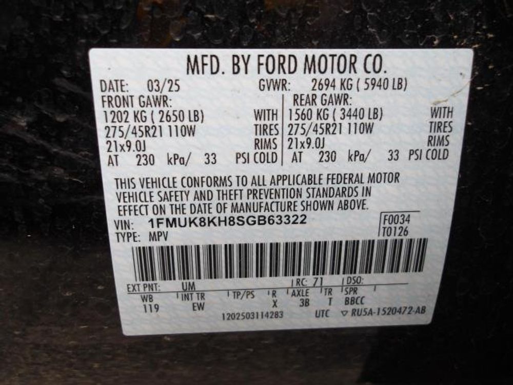 2025 Ford Explorer ST-Line