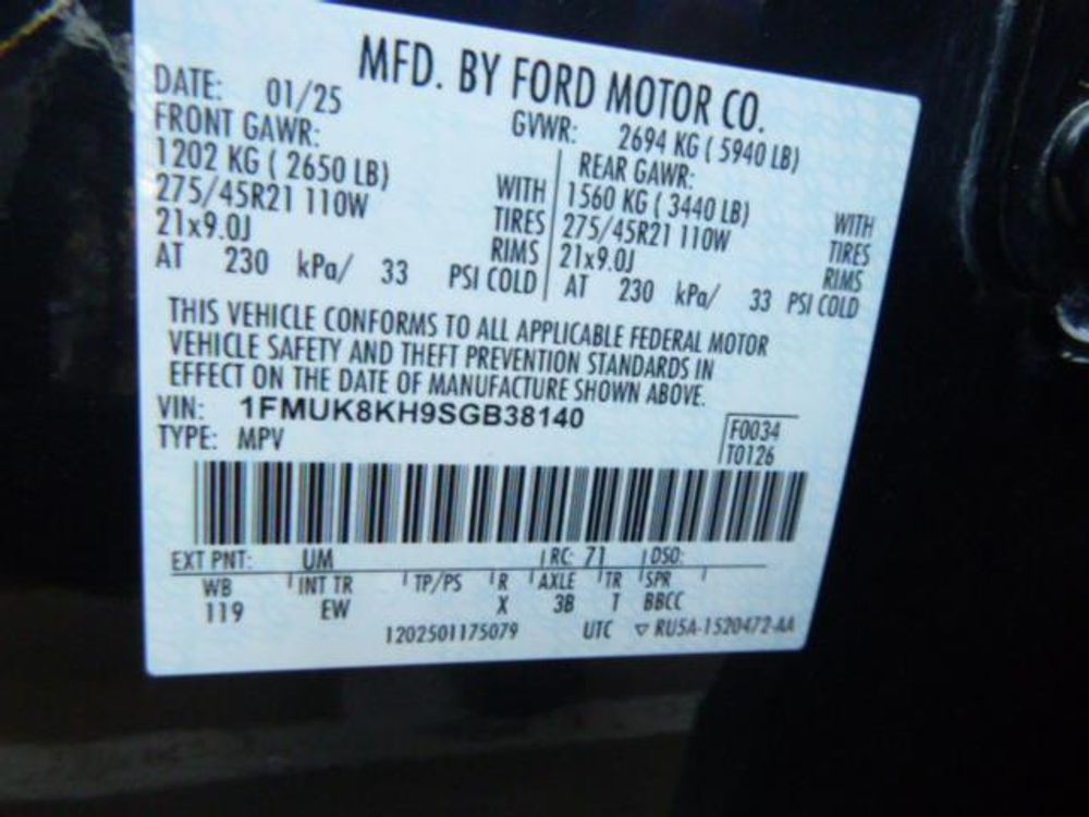 2025 Ford Explorer ST-Line
