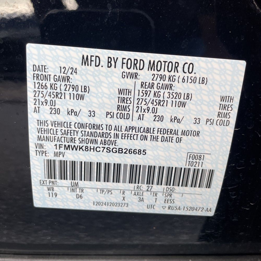 2025 Ford Explorer Platinum