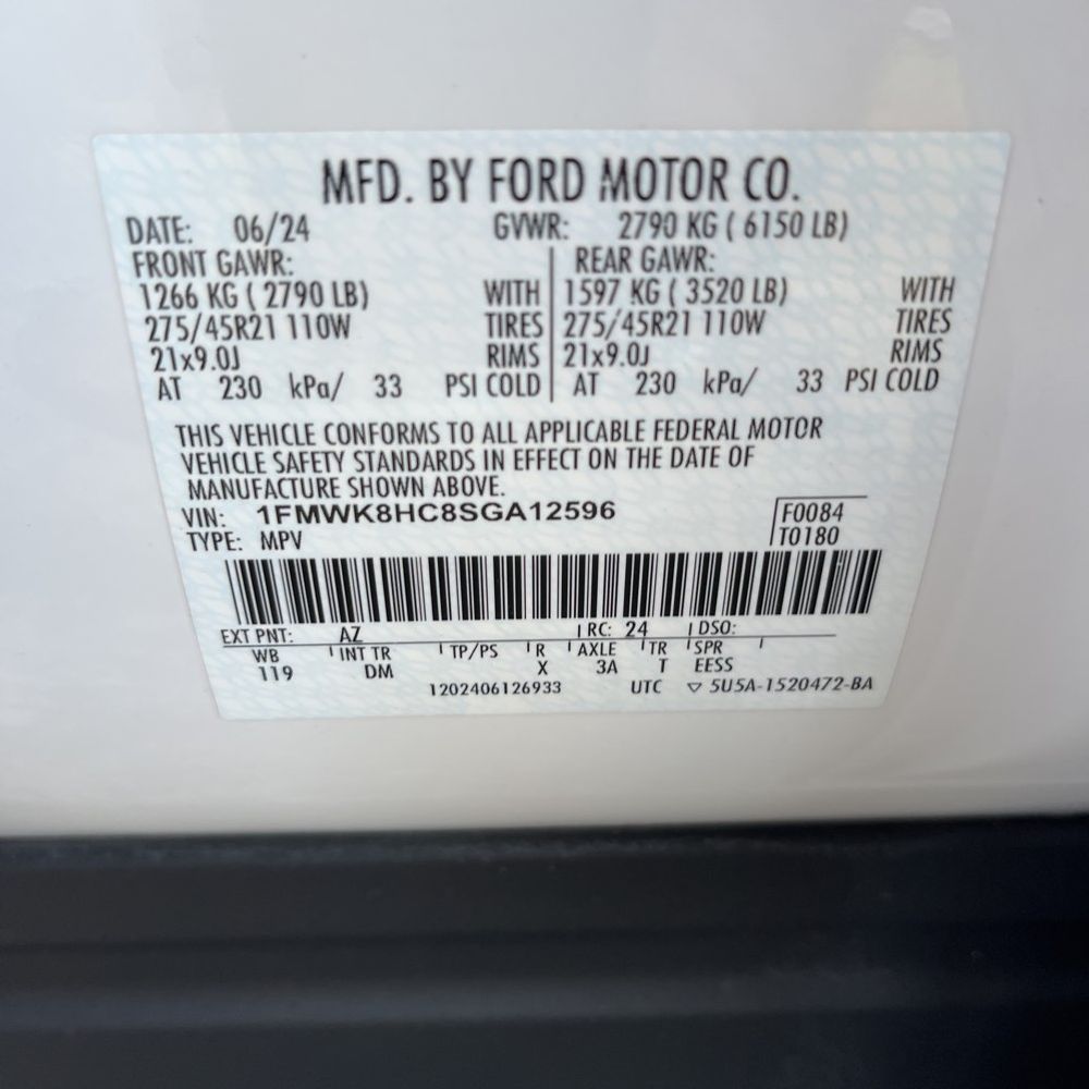 2025 Ford Explorer Platinum