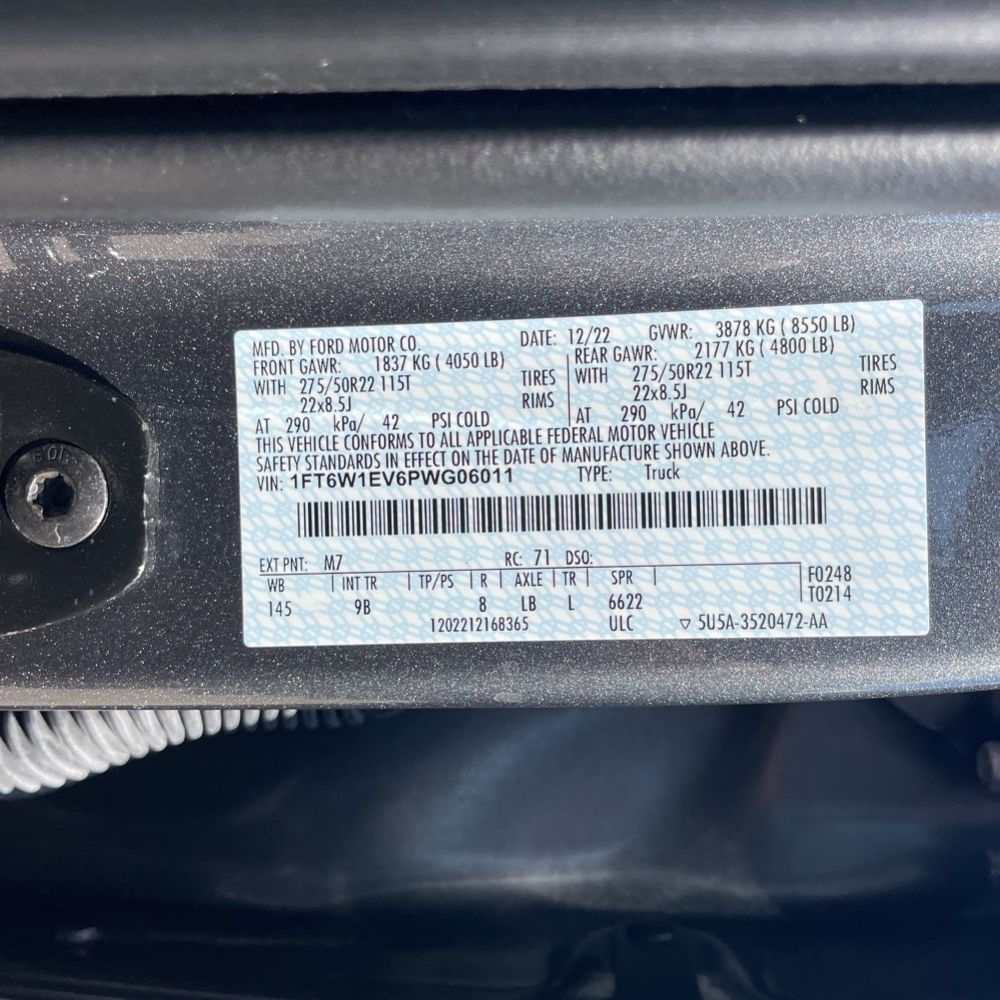 2023 Ford F-150 Lightning Platinum