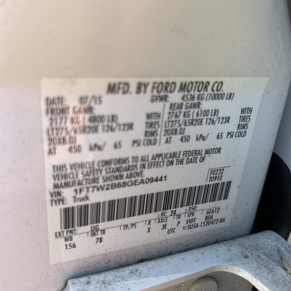 2016 Ford F-250 Super Duty Platinum