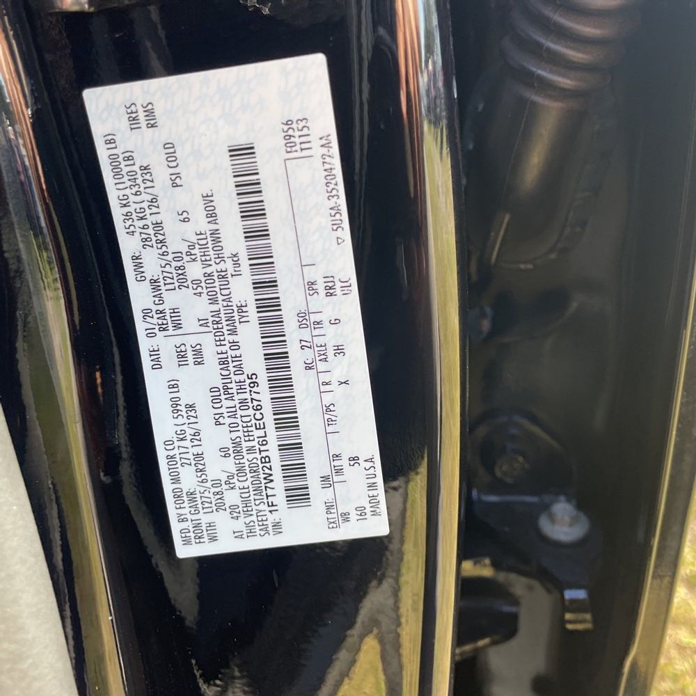 2020 Ford F-250 Super Duty Lariat