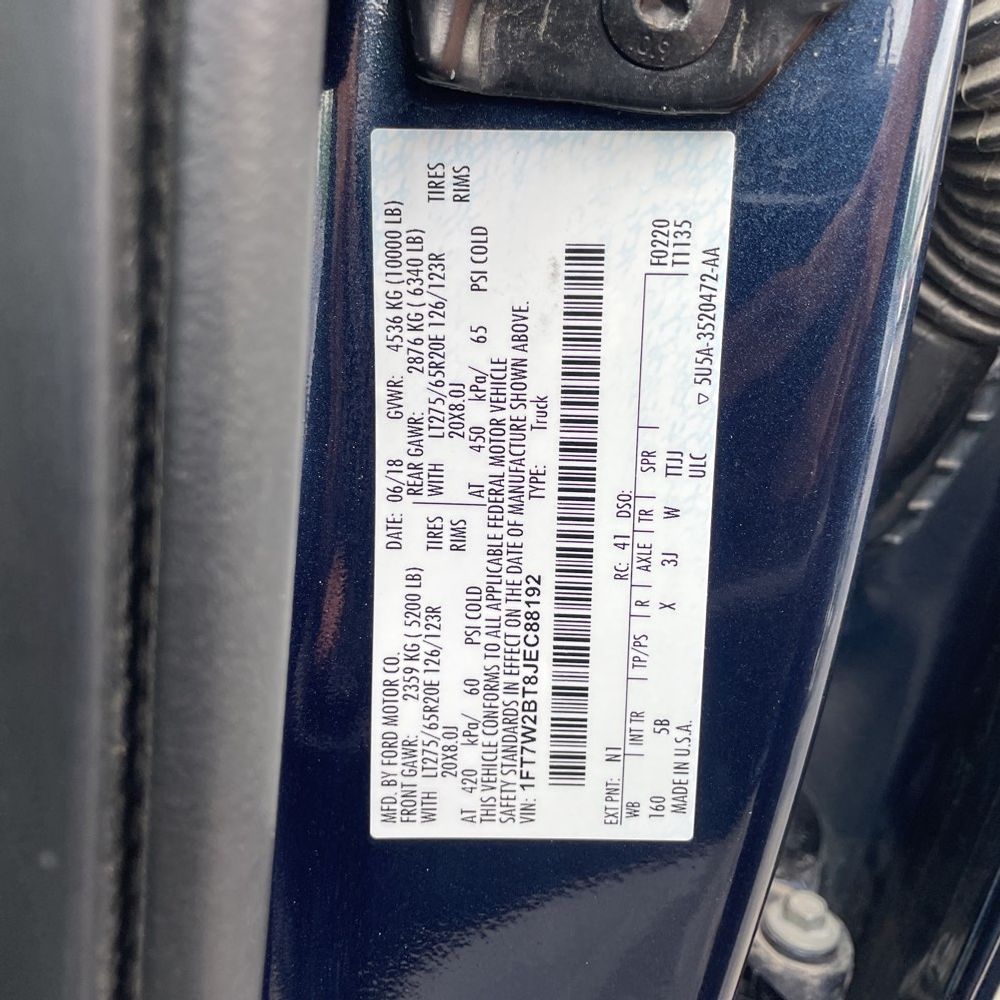 2018 Ford F-250 Super Duty Lariat