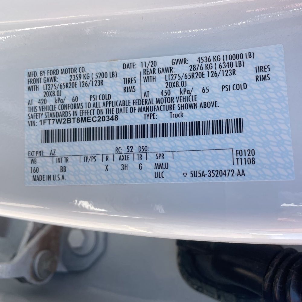 2021 Ford F-250 Super Duty Platinum