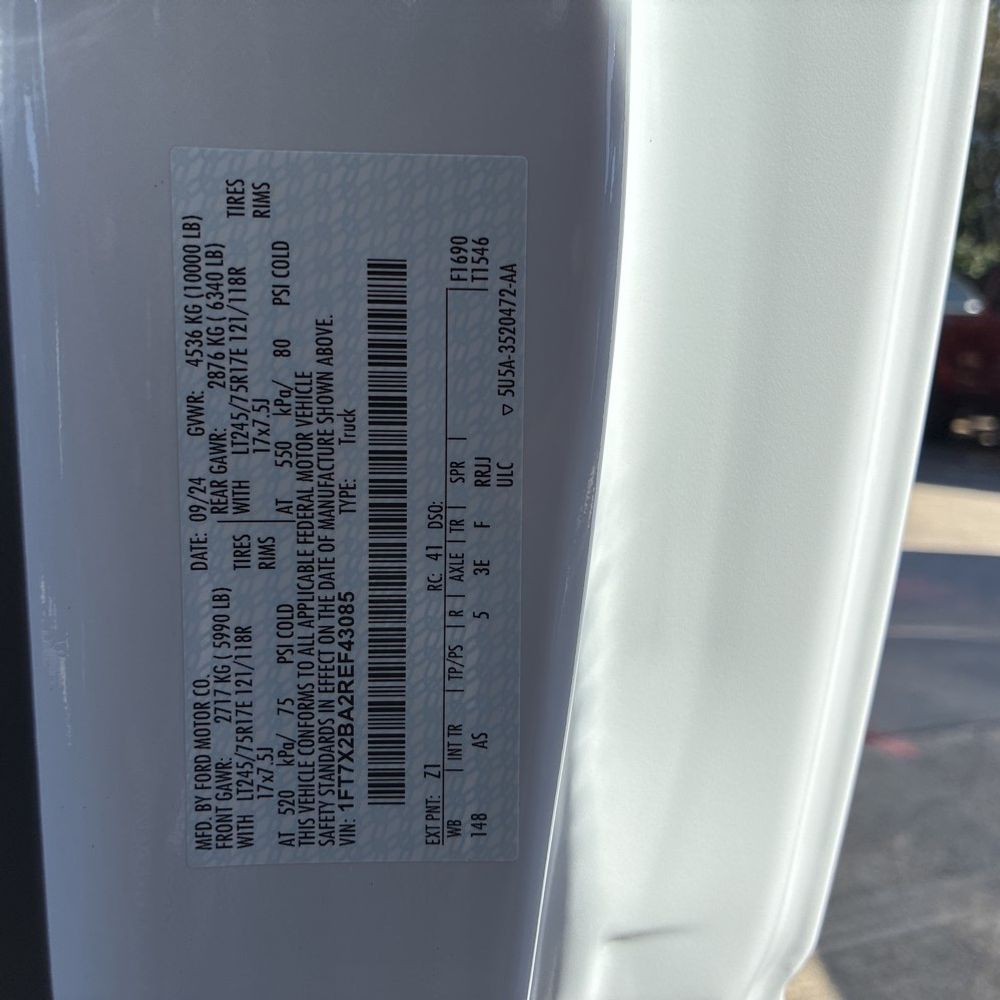 2024 Ford F-250 Super Duty XL