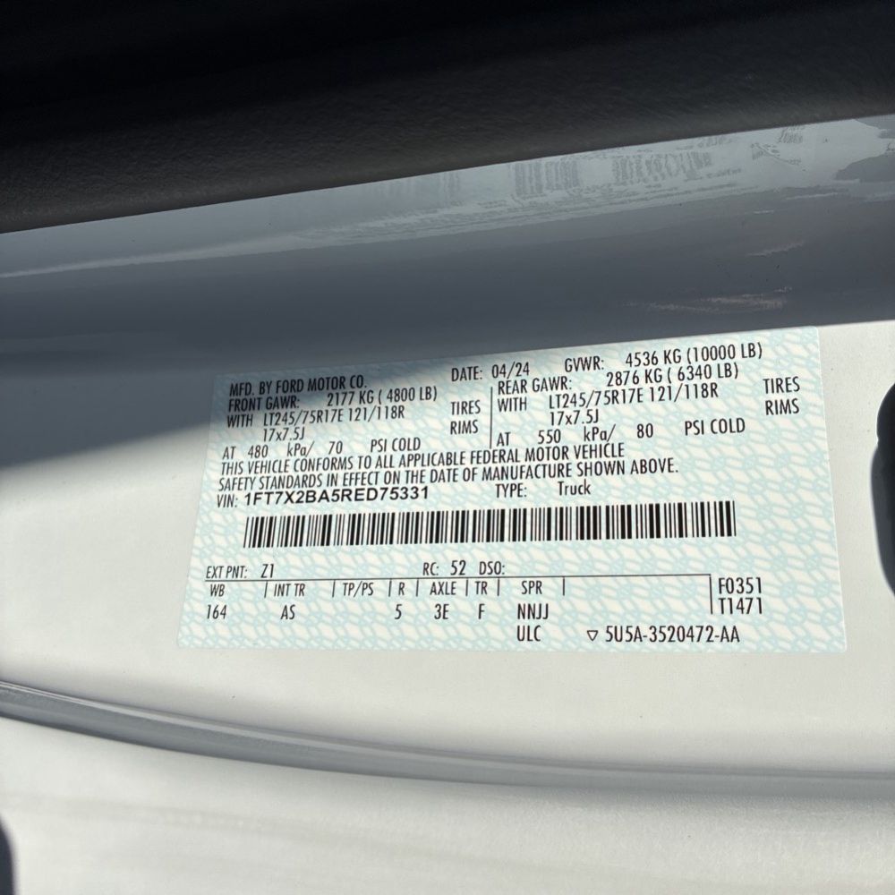 2024 Ford F-250 Super Duty XL