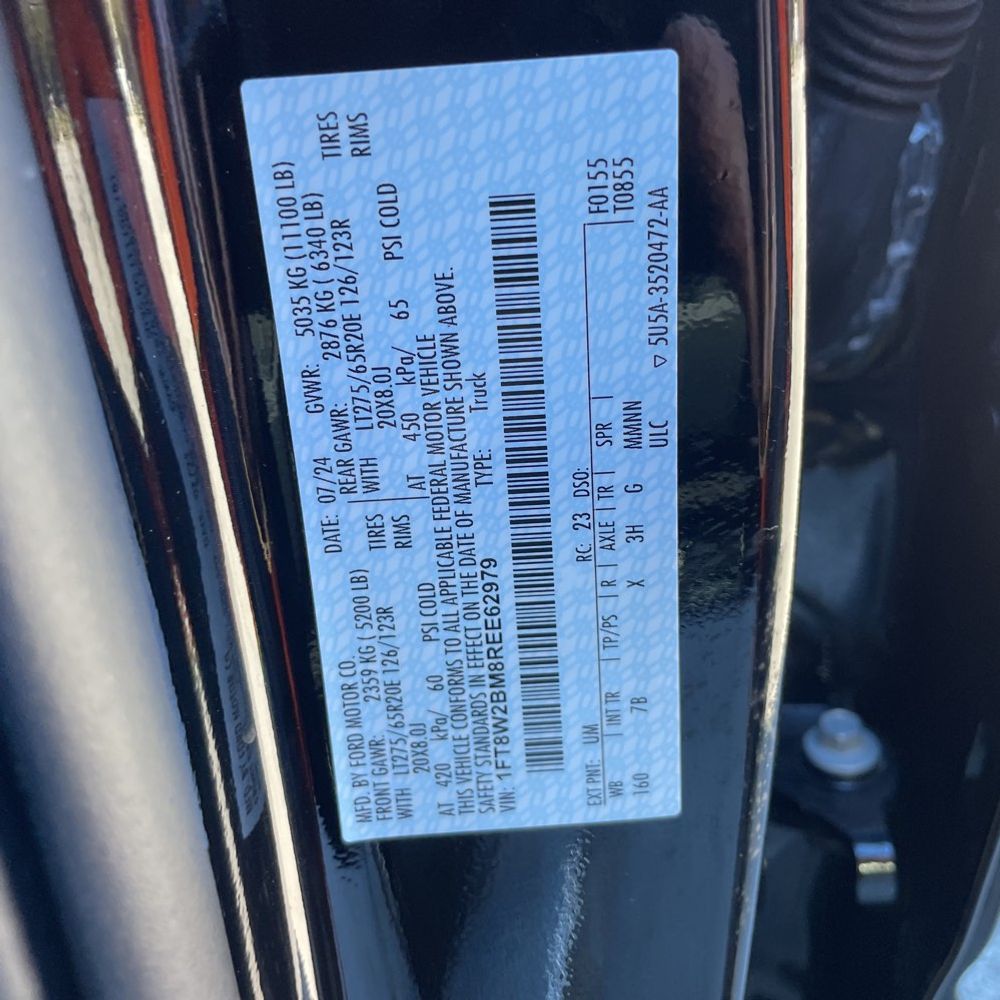 2024 Ford F-250 Super Duty Platinum