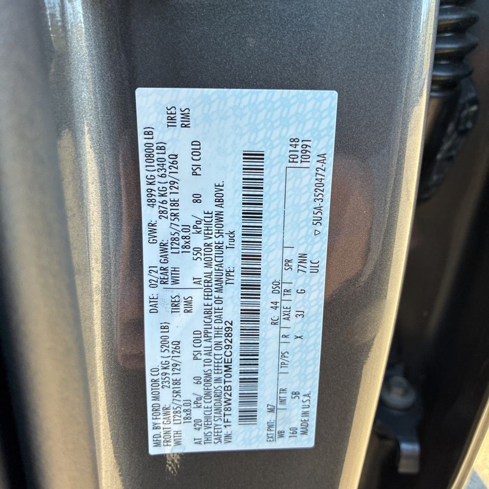 2021 Ford F-250 Super Duty Lariat