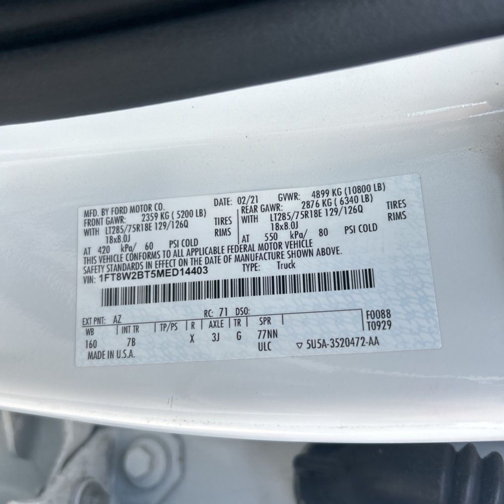 2021 Ford F-250 Super Duty Platinum