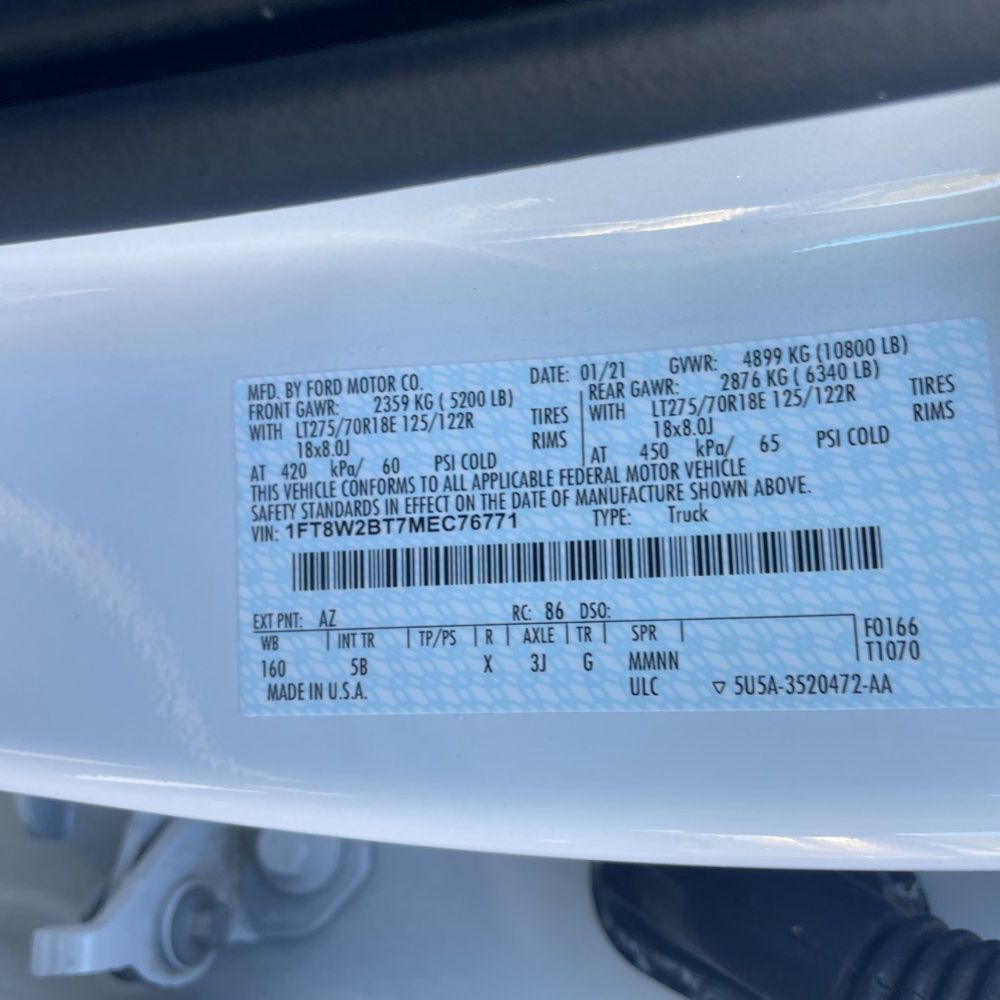 2021 Ford F-250 Super Duty Lariat
