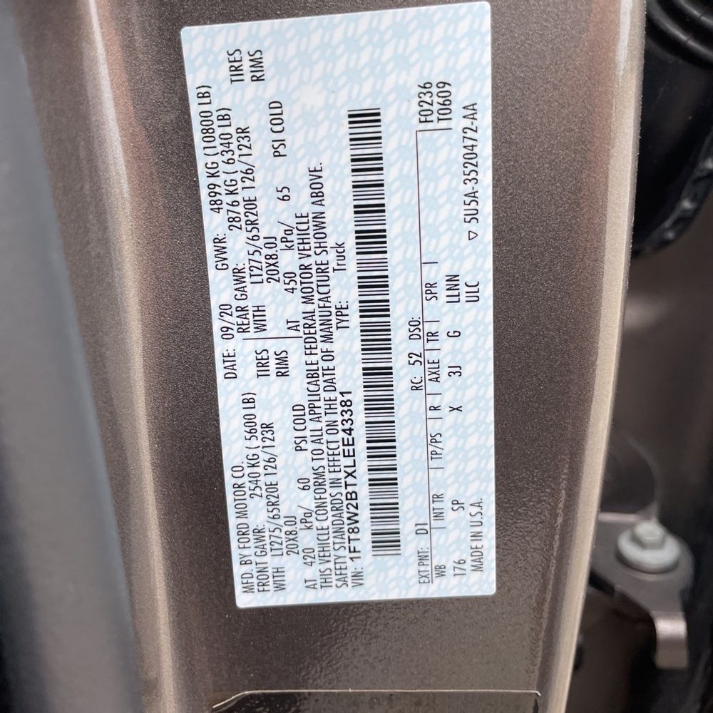 2020 Ford F-250 Super Duty King Ranch