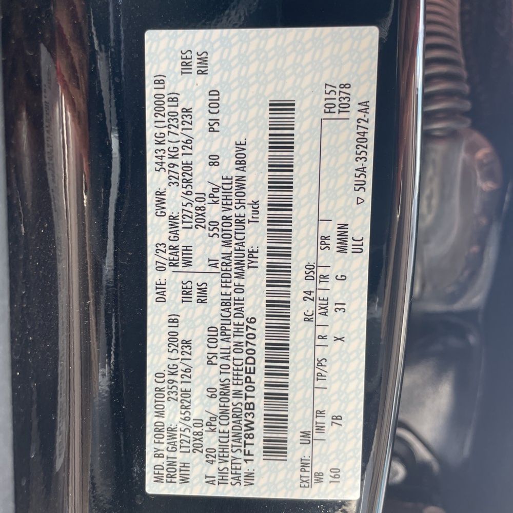 2023 Ford F-350 Super Duty Platinum