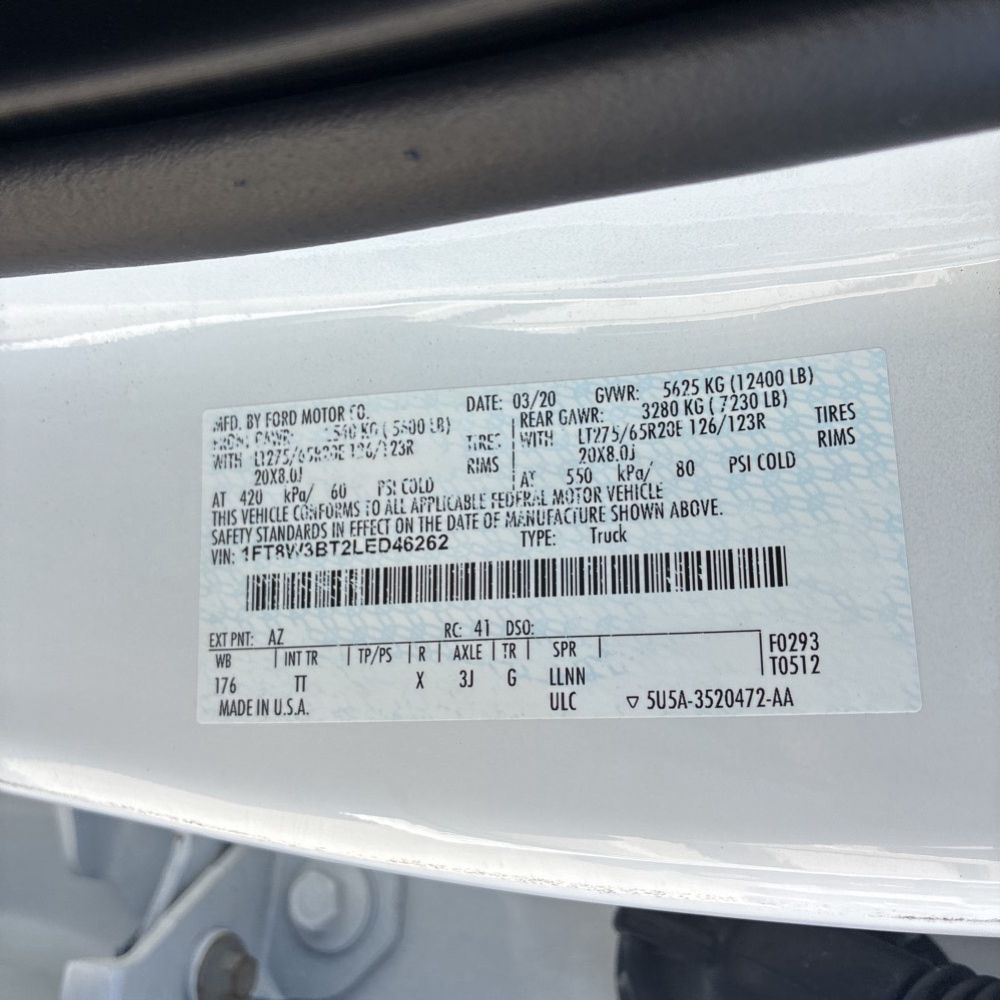 2020 Ford F-350 Super Duty Limited