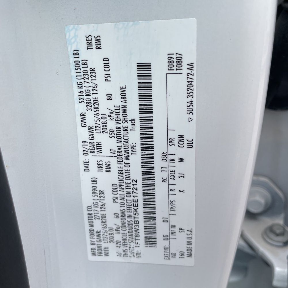 2019 Ford F350SD King Ranch