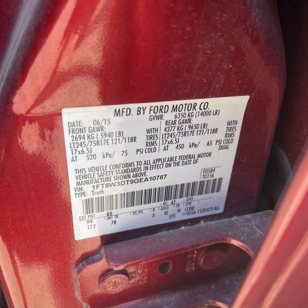 2016 Ford F350SD Platinum