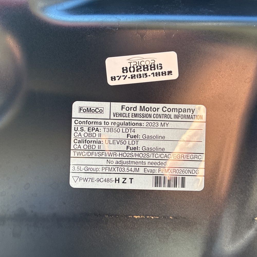 2023 Ford F150 Tremor