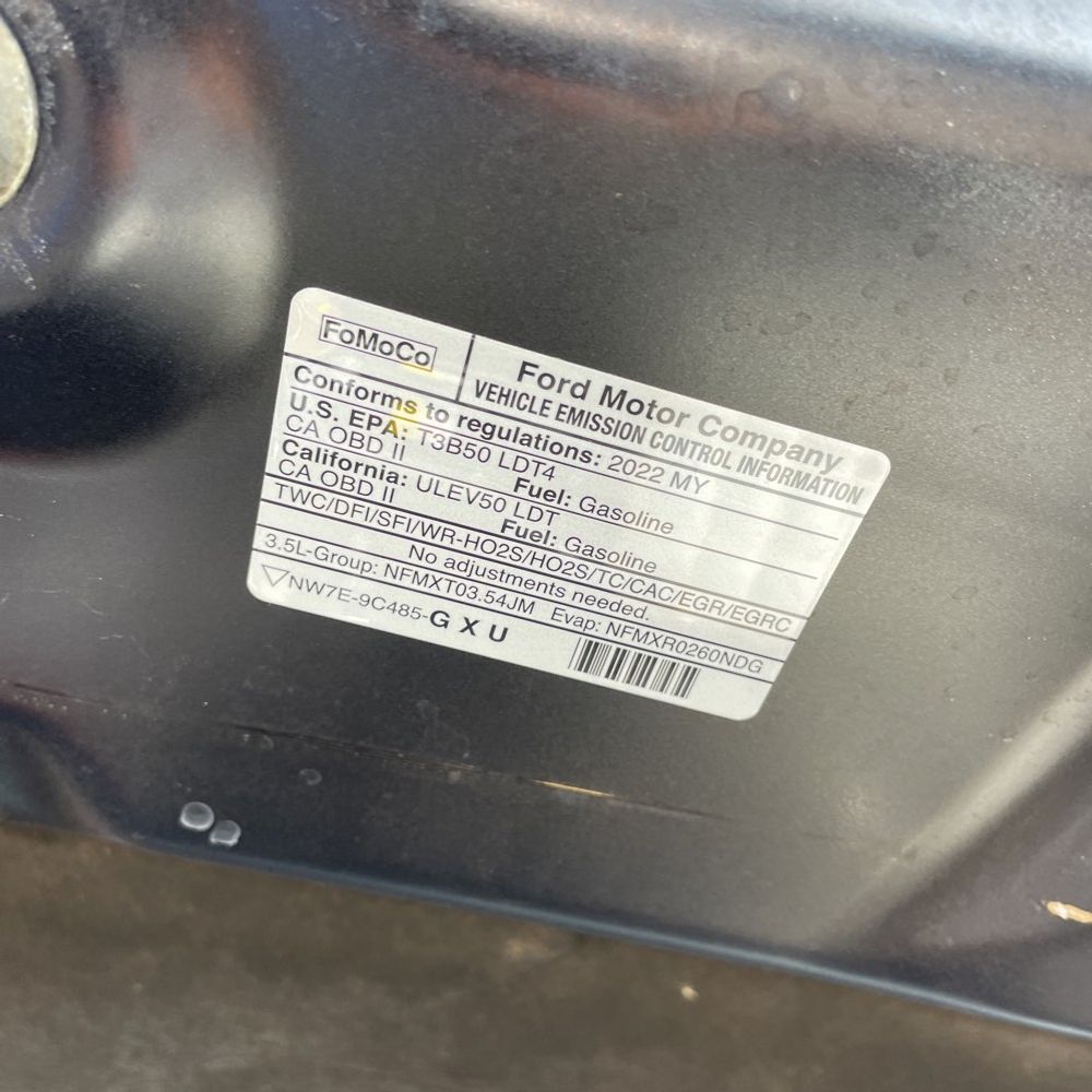 2022 Ford F-150 Tremor