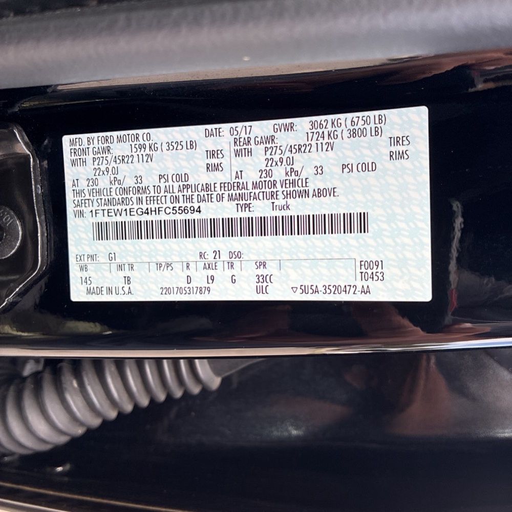 2017 Ford F-150 Limited