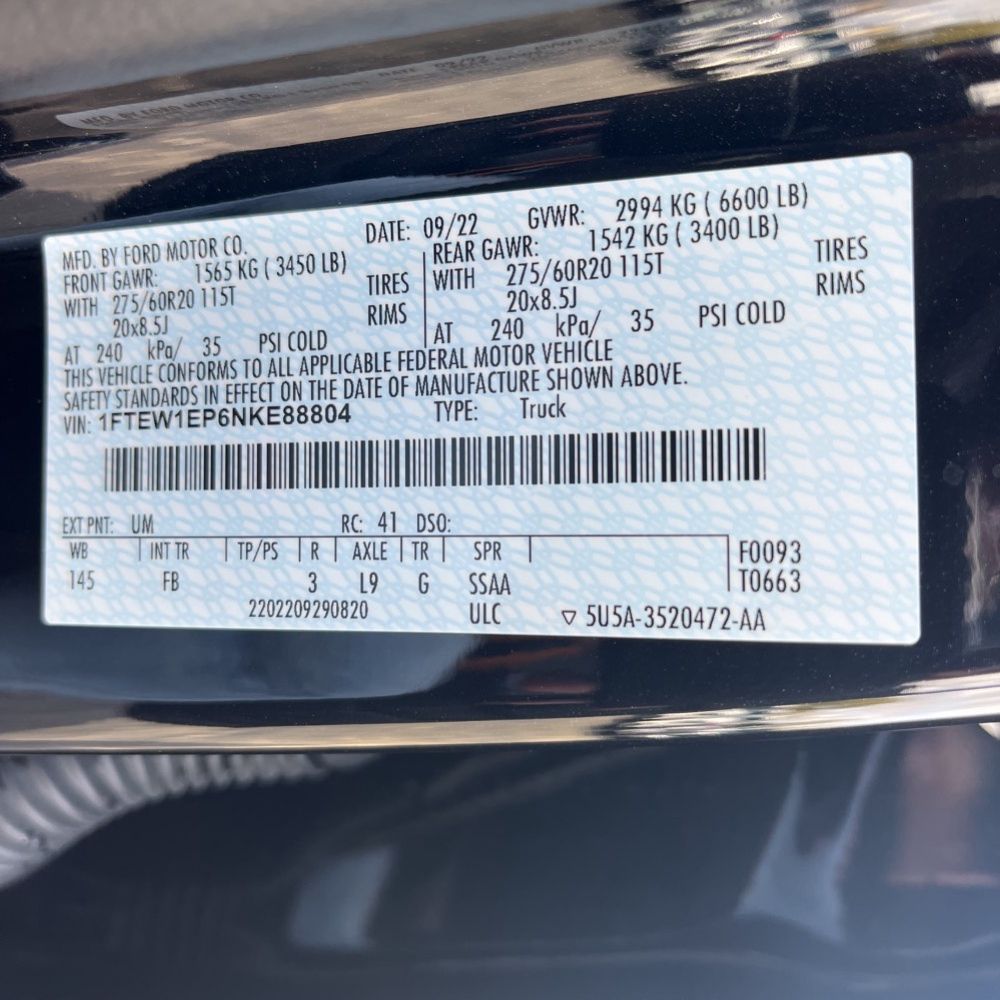2022 Ford F-150 XLT