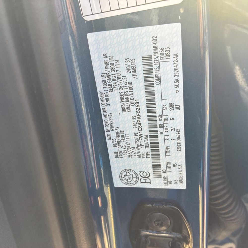 2023 Ford F150 XLT