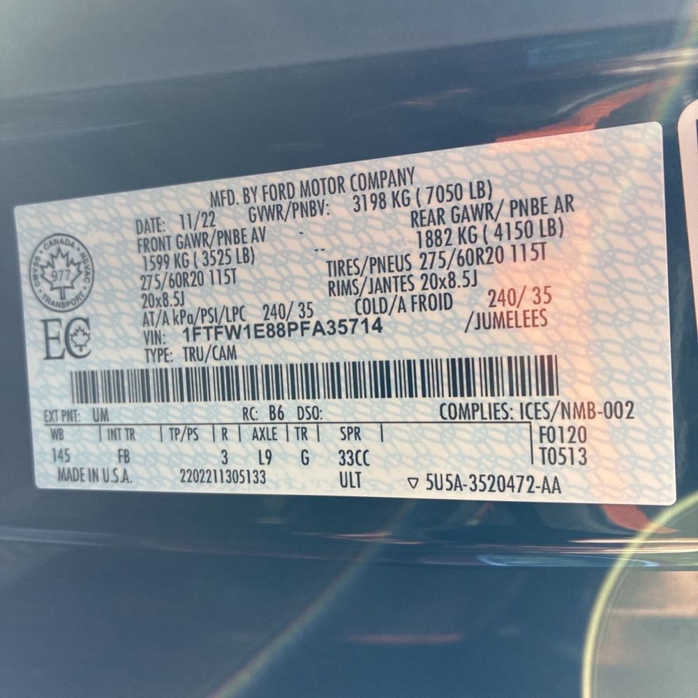 2023 Ford F150 XLT