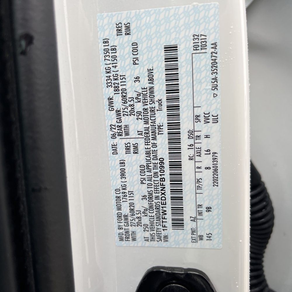 2022 Ford F-150 Platinum