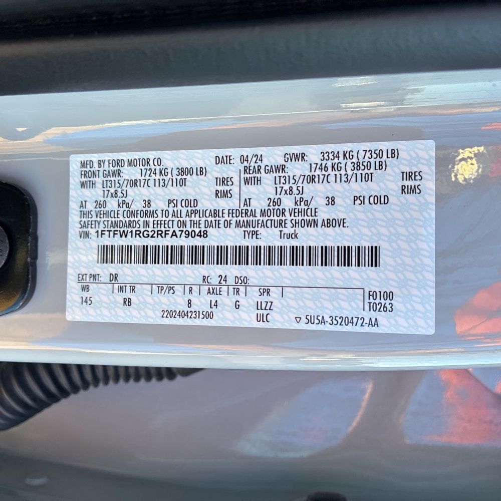 2024 Ford F-150 Raptor