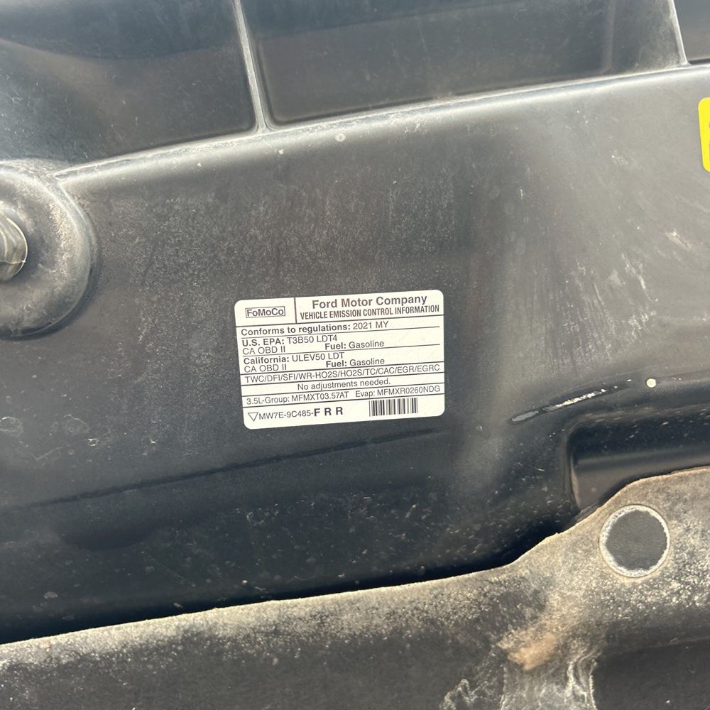 2021 Ford F150 Raptor