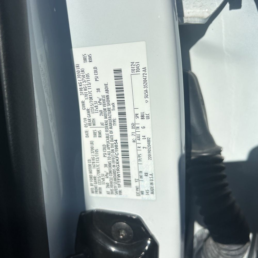 2019 Ford F-150 Raptor