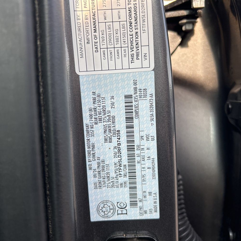 2024 Ford F150 Lariat