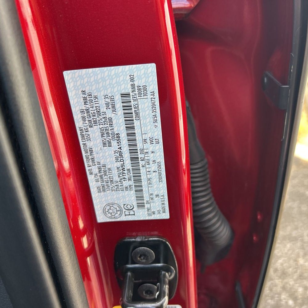 2024 Ford F150 Lariat