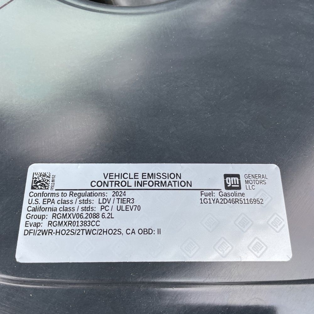 2024 Chevrolet Corvette Stingray
