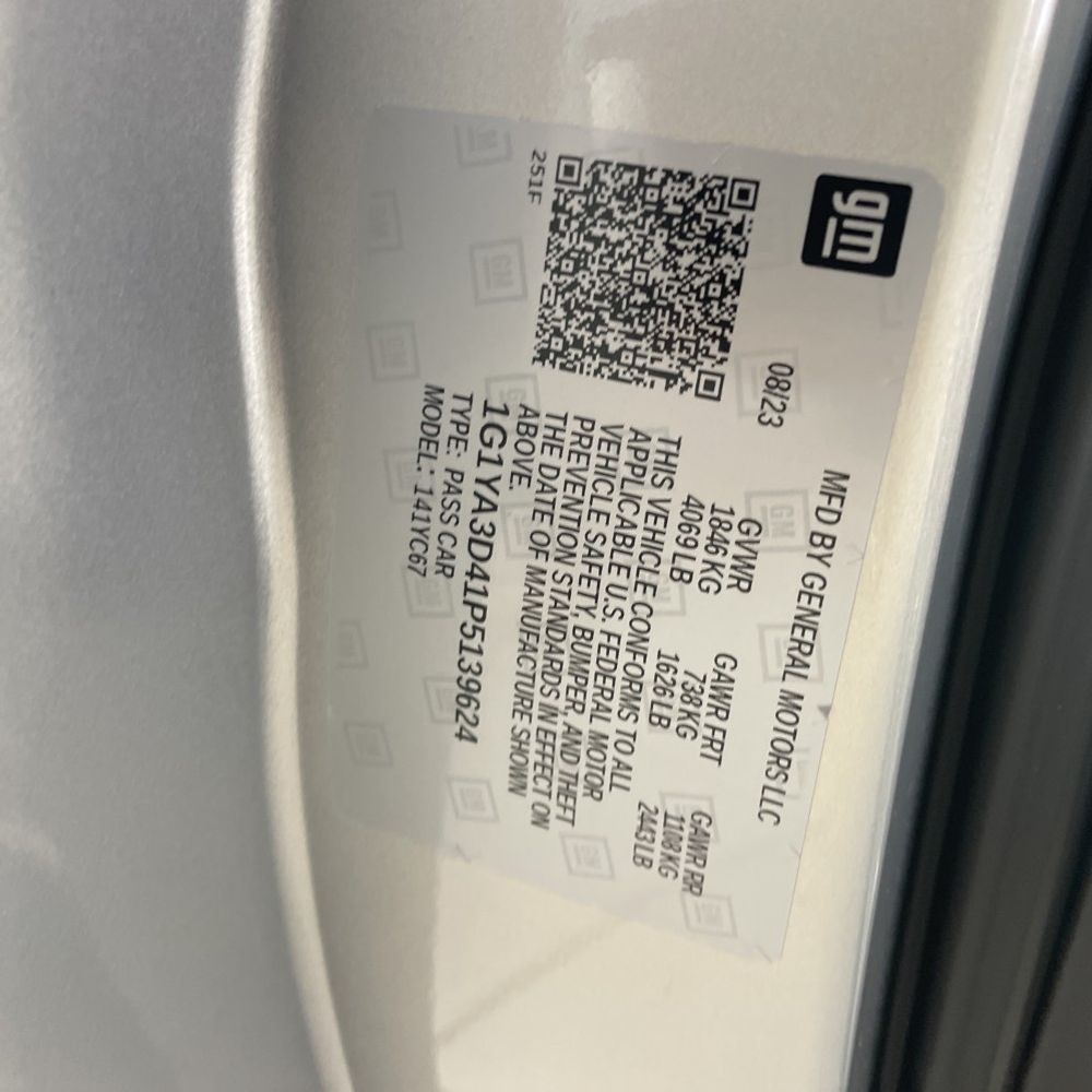 2023 Chevrolet Corvette Stingray