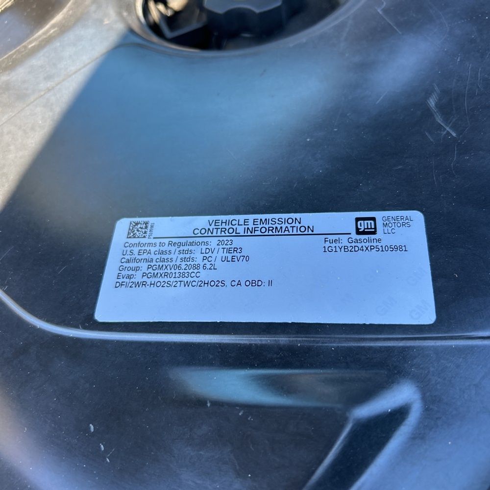2023 Chevrolet Corvette Stingray