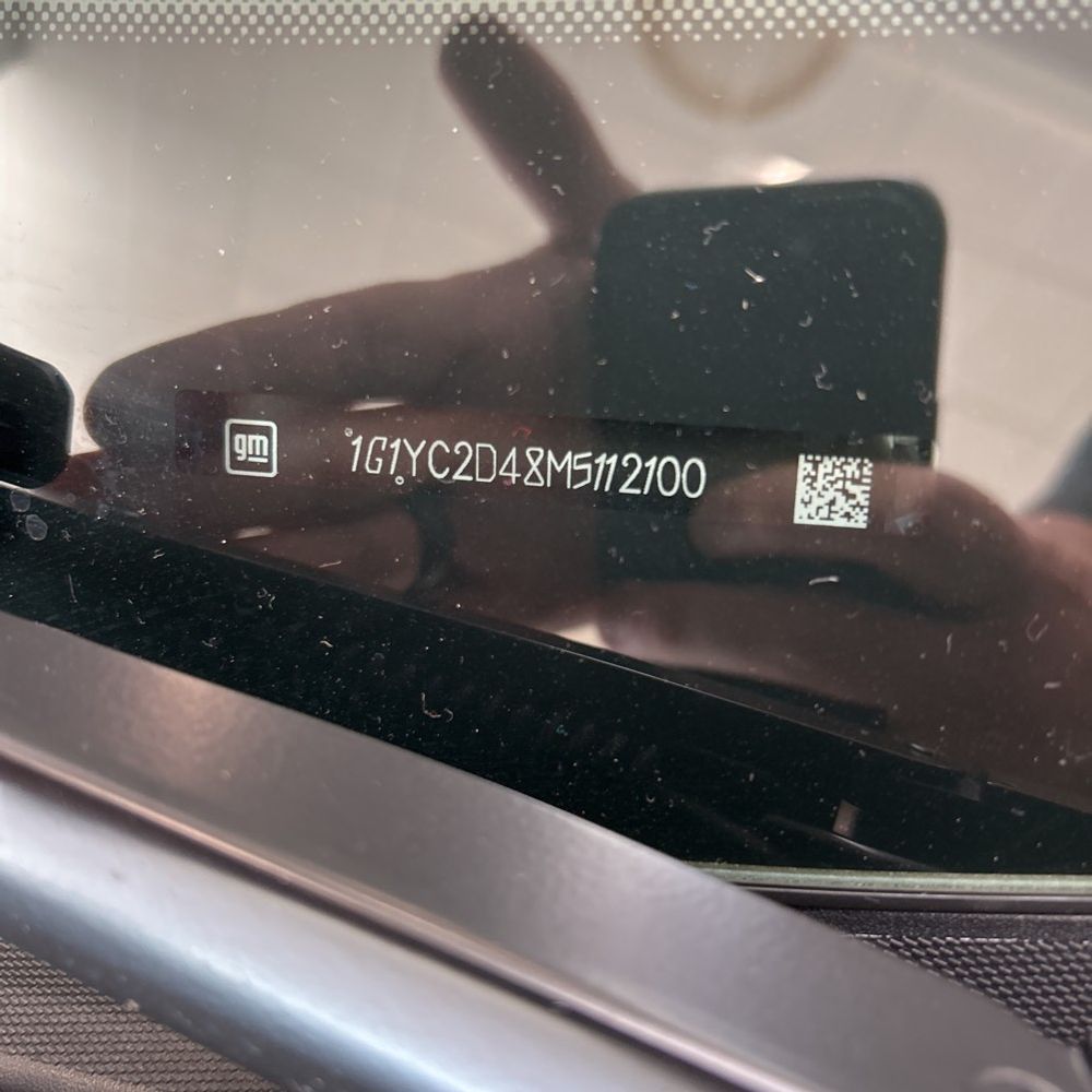 2021 Chevrolet Corvette Stingray