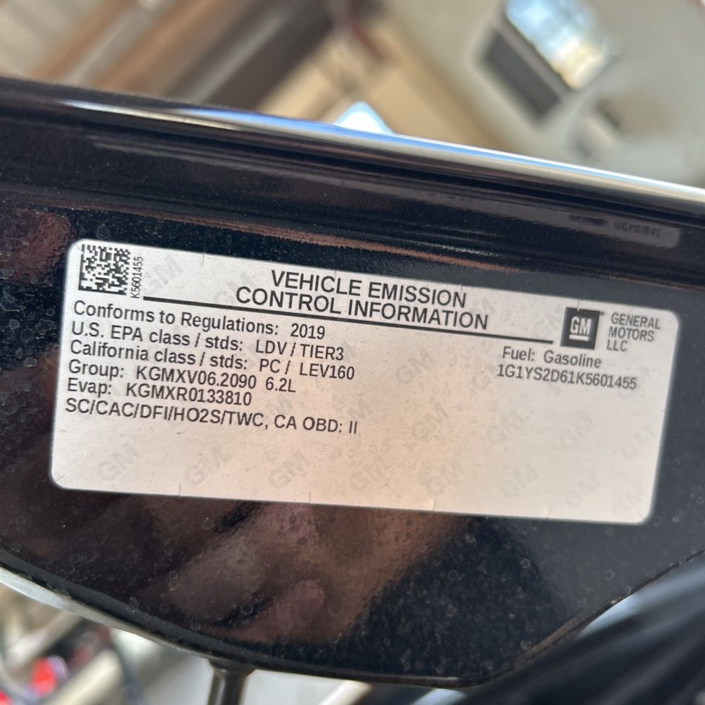 2019 Chevrolet Corvette Z06