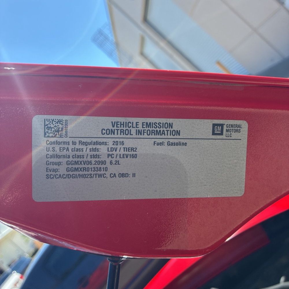 2016 Chevrolet Corvette Z06