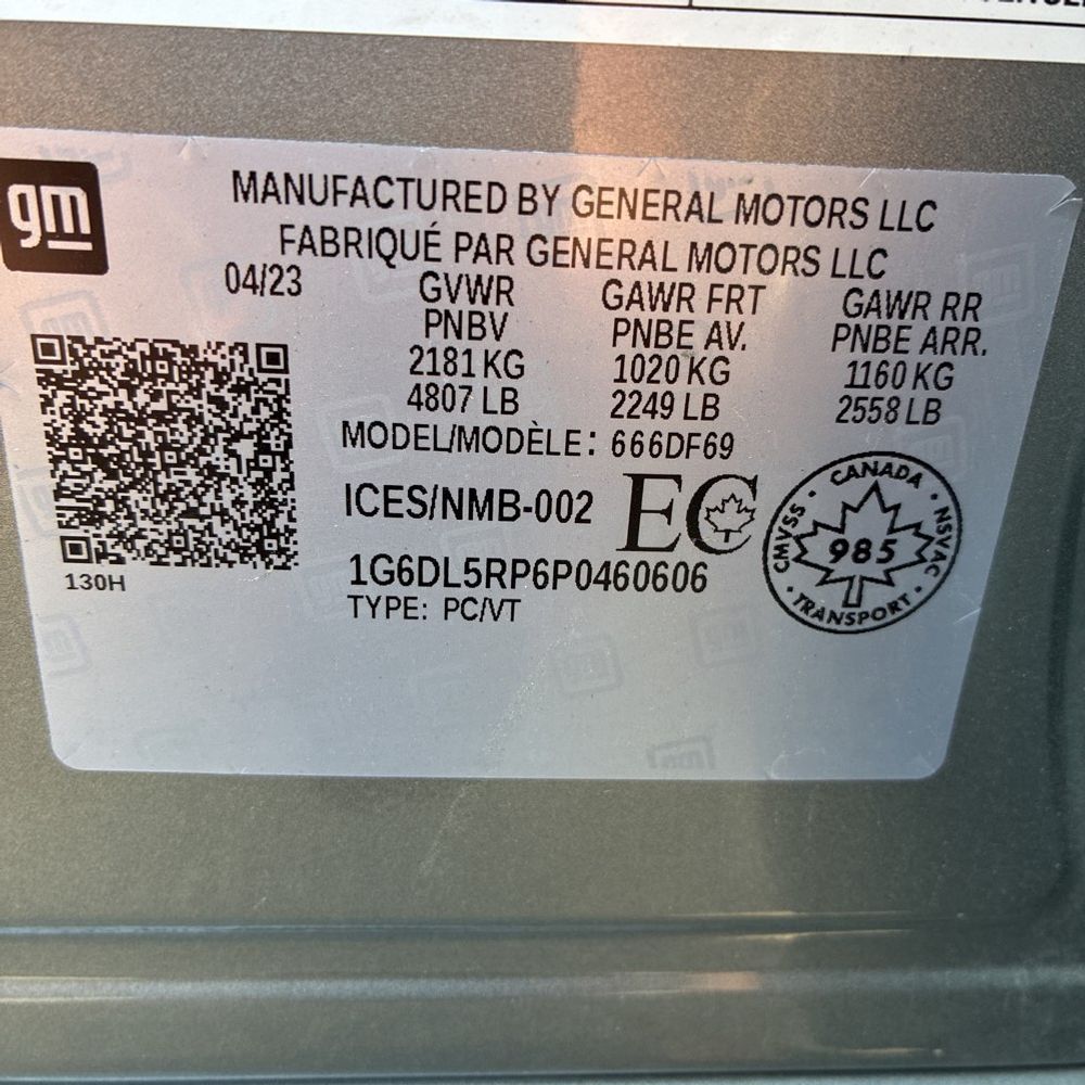 2023 Cadillac CT4 V Blackwing