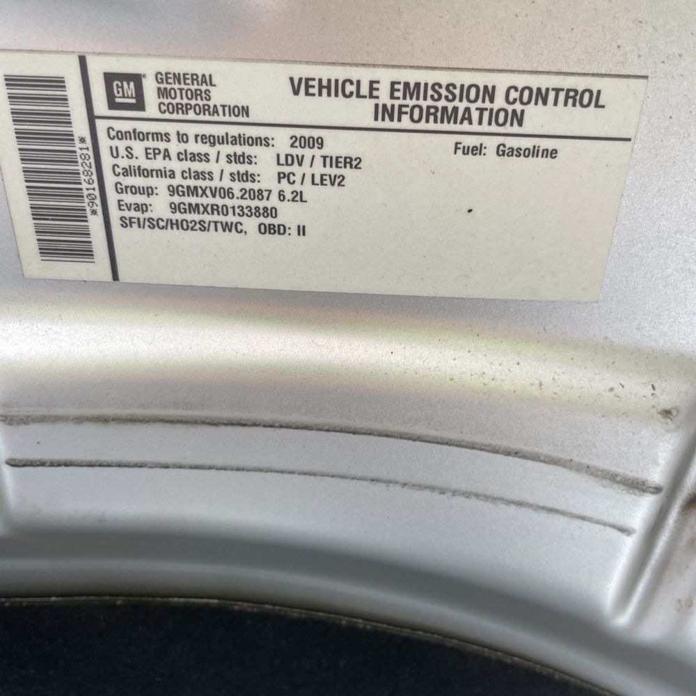 2009 Cadillac CTS-V Base