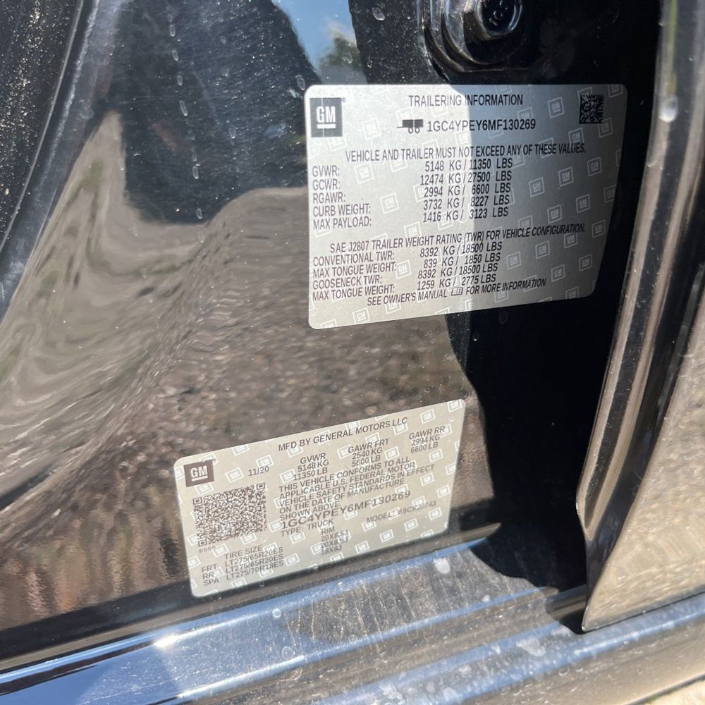 2021 Chevrolet Silverado 2500HD LTZ