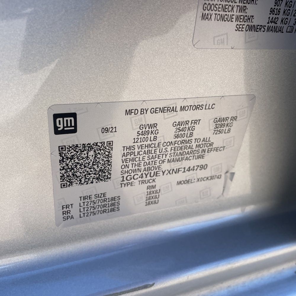 2022 Chevrolet Silverado 3500HD LTZ