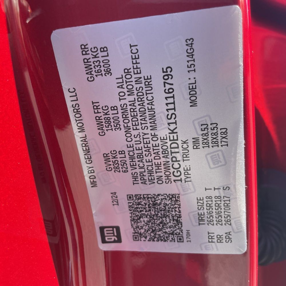 2025 Chevrolet Colorado Z71
